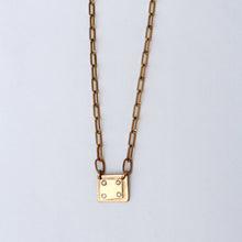 Load image into Gallery viewer, Letter Tag Necklace