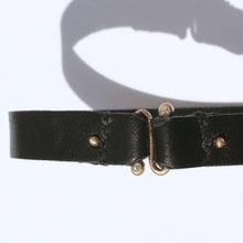 Load image into Gallery viewer, Leather Cuff Bracelet w/ Diamonds