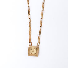 Load image into Gallery viewer, Letter Tag Necklace